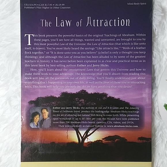 THE LAW OF ATTRACTION by Esther and Jerry Hicks - Picture 2 of 2